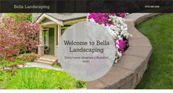 Desktop Screenshot of bella-landscaping.com